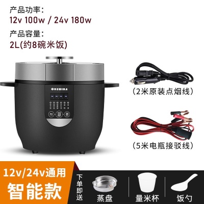 2L容量12V24V两用智能款+5米电瓶线