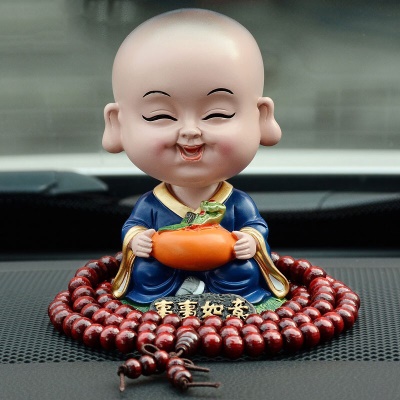 新升级摇头小和尚-事事如意