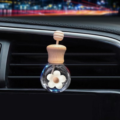 奶白花朵 出风口空瓶（S 1瓶香水）