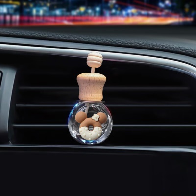 咖色甜甜圈 出风口空瓶（S 1瓶香水）