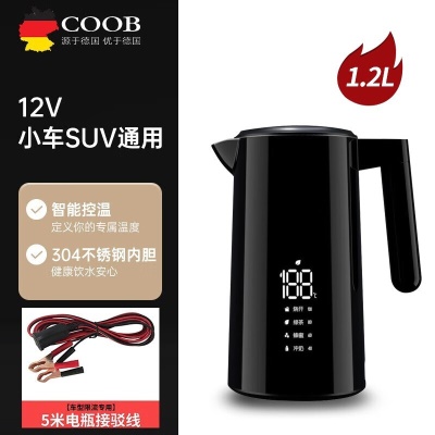 智能款12V车用+限流电瓶线